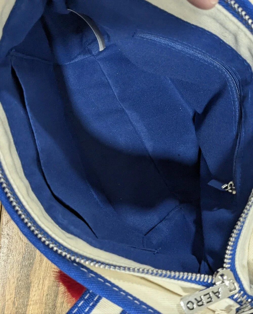 Aeropostale! Tic Toc French Bulldog Mini Tote